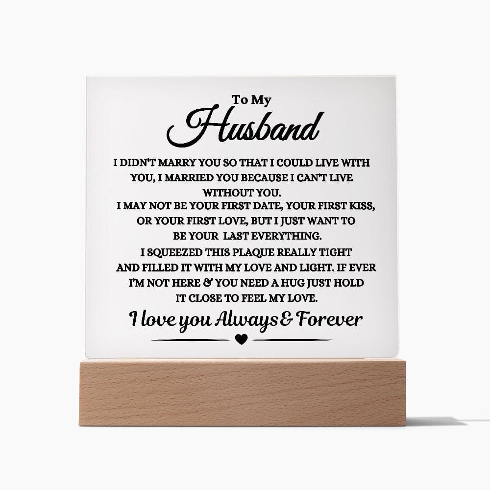 Best Seller- Husband Sqaure Acrylic Gift