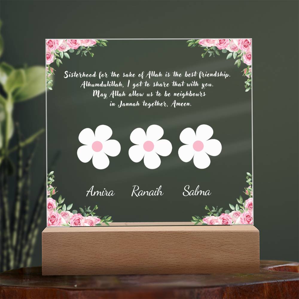 Muslim Friends Gift for sisters in islam