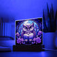 Owl Stained Glass Sqaure Acrylic 2