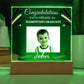 Elementary Graduate Sqaure Acrylic