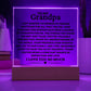 Best Seller - Grandpa Sqaure Acrylic Gift