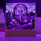 Desert Stained Glass Sqaure Acrylic 4