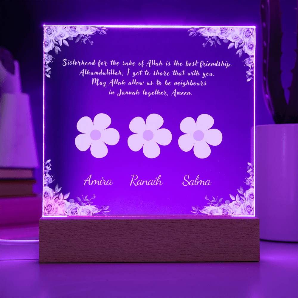Muslim Friends Gift for sisters in islam