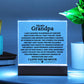 Best Seller - Grandpa Sqaure Acrylic Gift