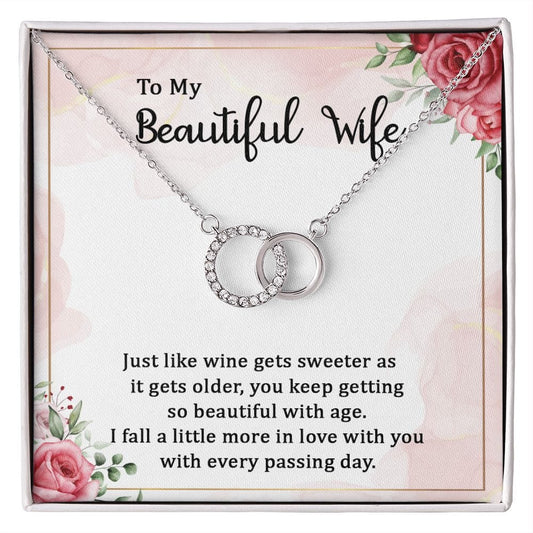 Husband To Wife Perfect Pair Necklace