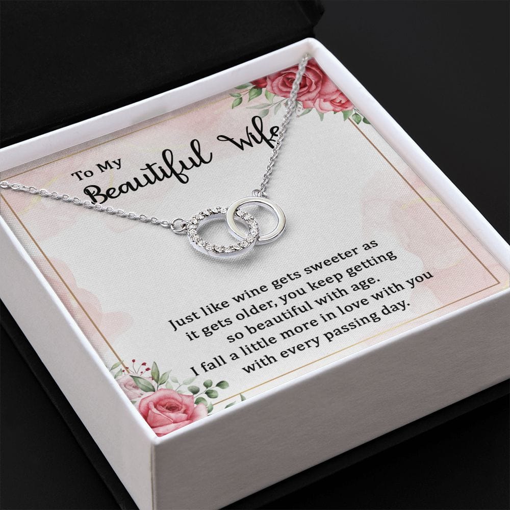 Husband To Wife Perfect Pair Necklace