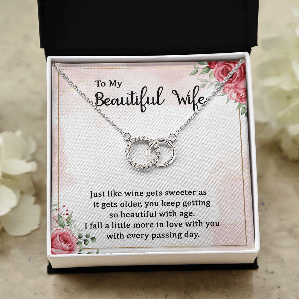 Husband To Wife Perfect Pair Necklace