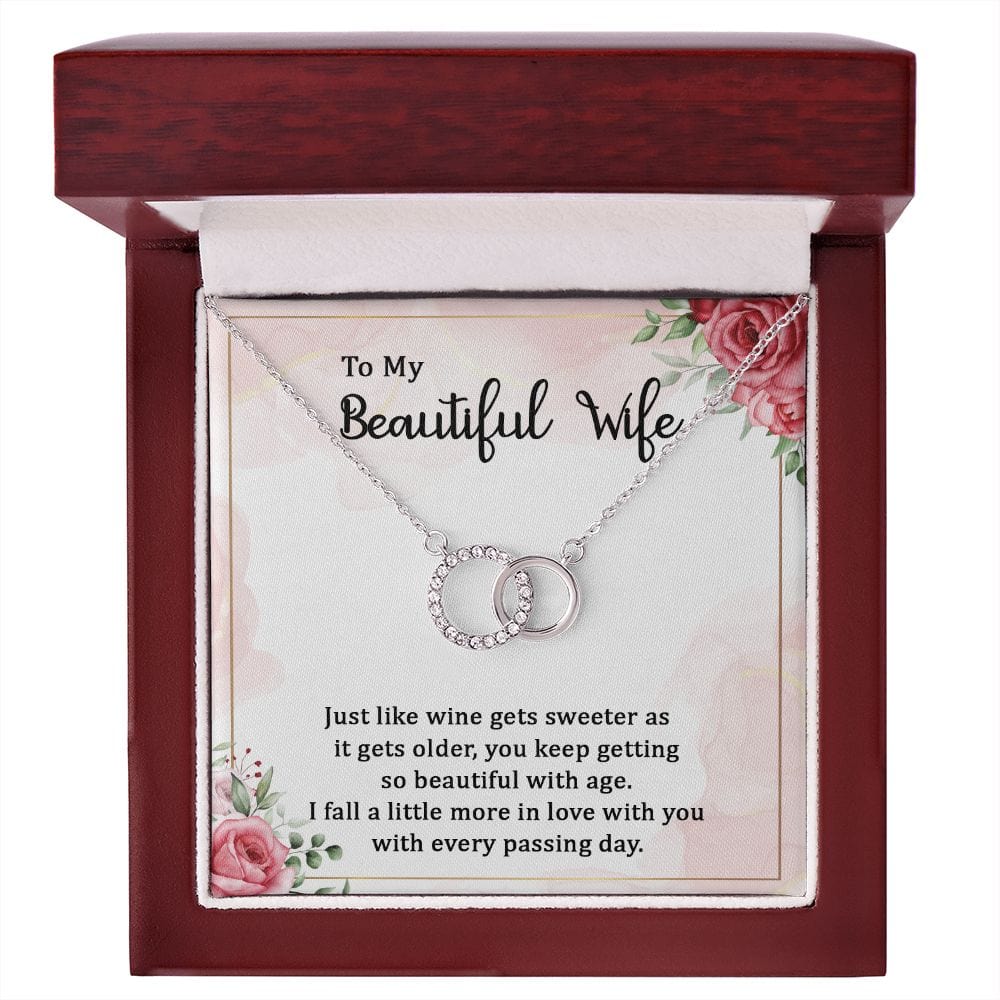 Husband To Wife Perfect Pair Necklace