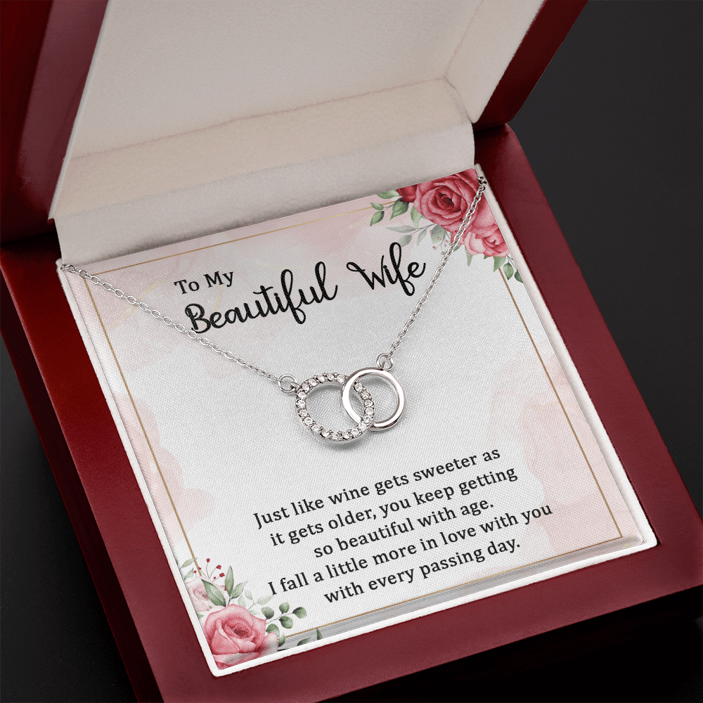 Husband To Wife Perfect Pair Necklace