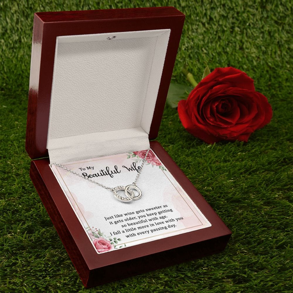 Husband To Wife Perfect Pair Necklace