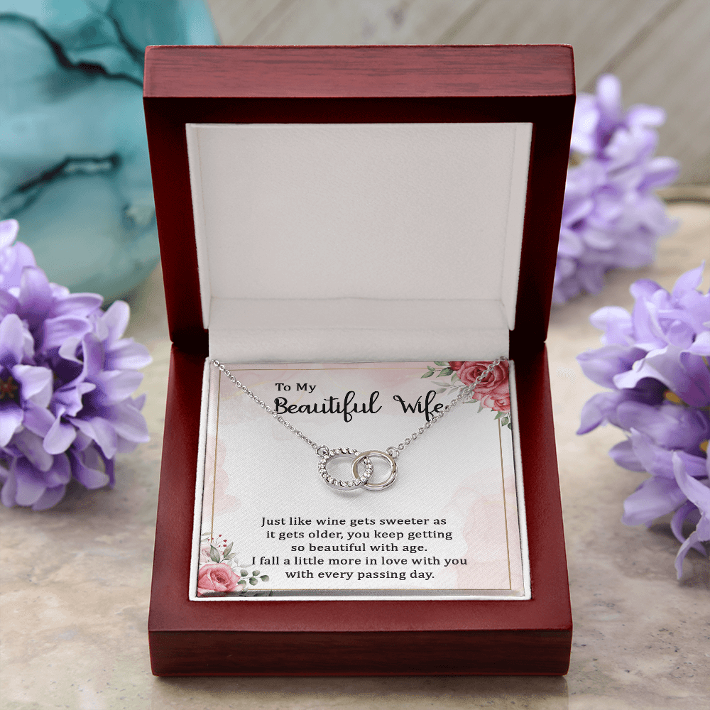 Husband To Wife Perfect Pair Necklace