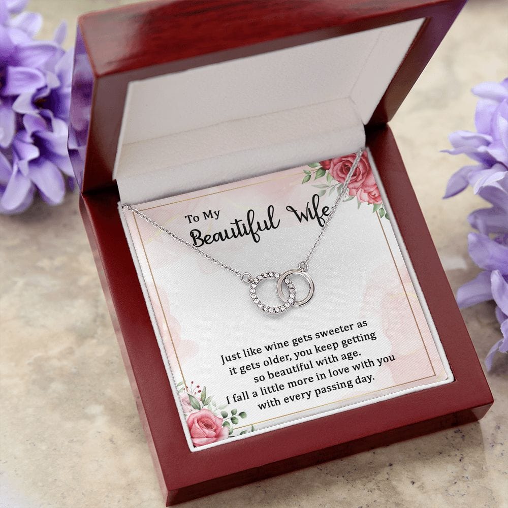 Husband To Wife Perfect Pair Necklace