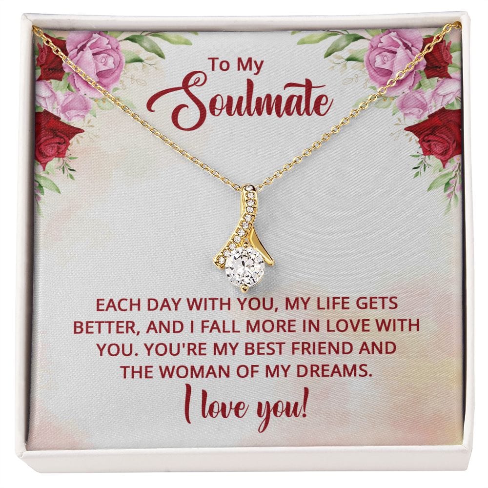 To My Soulmate - Alluring Beauty Necklace