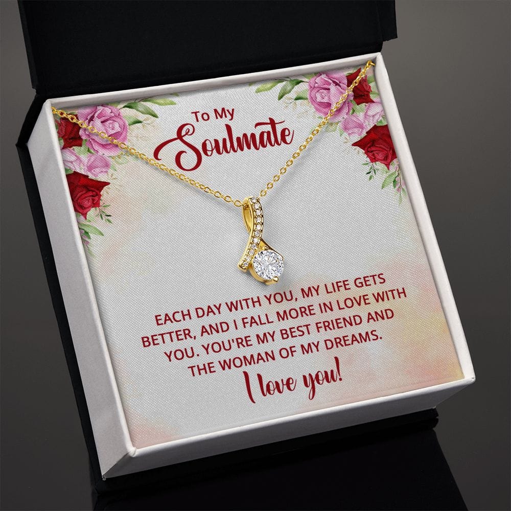 To My Soulmate - Alluring Beauty Necklace