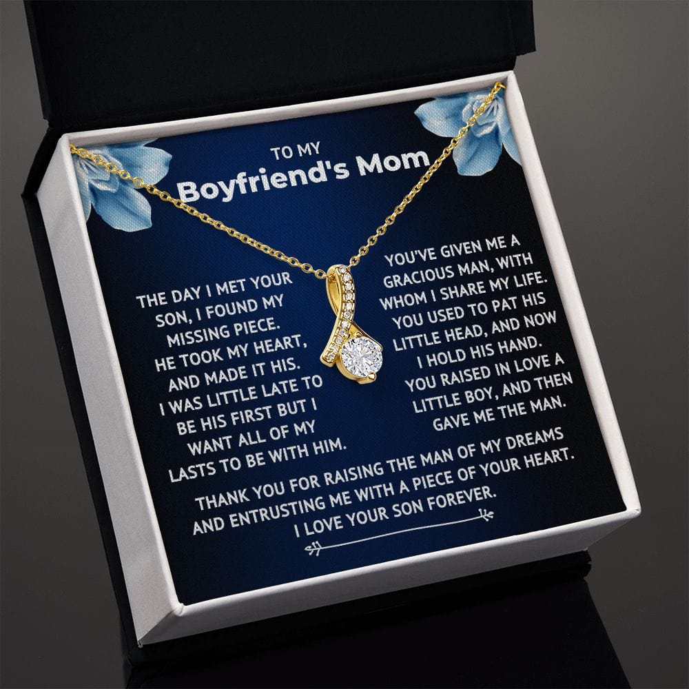 Boyfriend's Mom Gift Necklace