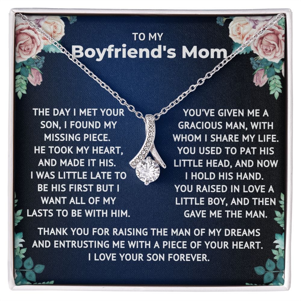 Boyfriend's Mom Gift Necklace