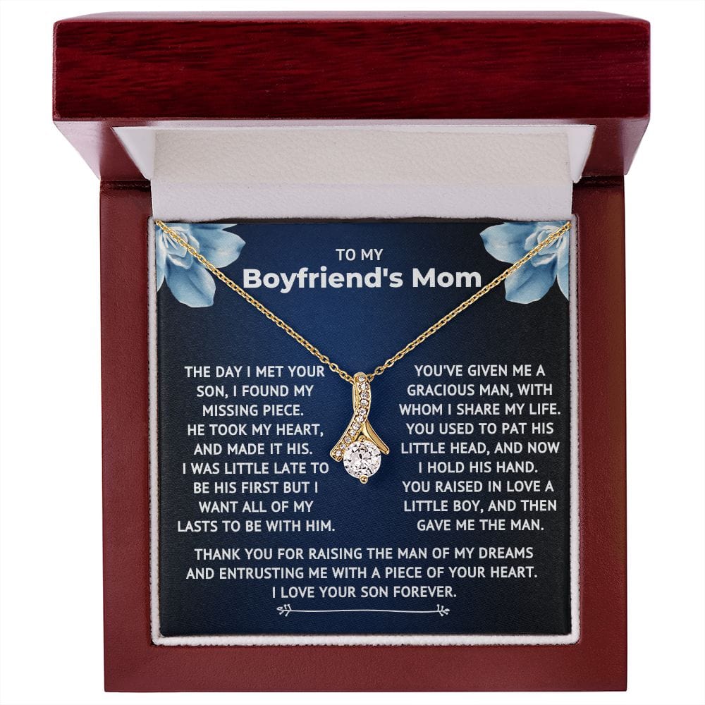 Boyfriend's Mom Gift Necklace