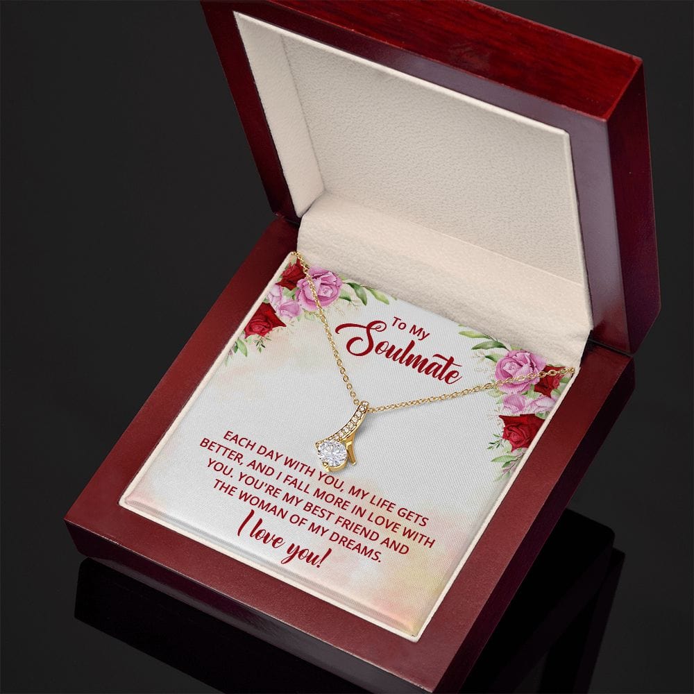 To My Soulmate - Alluring Beauty Necklace