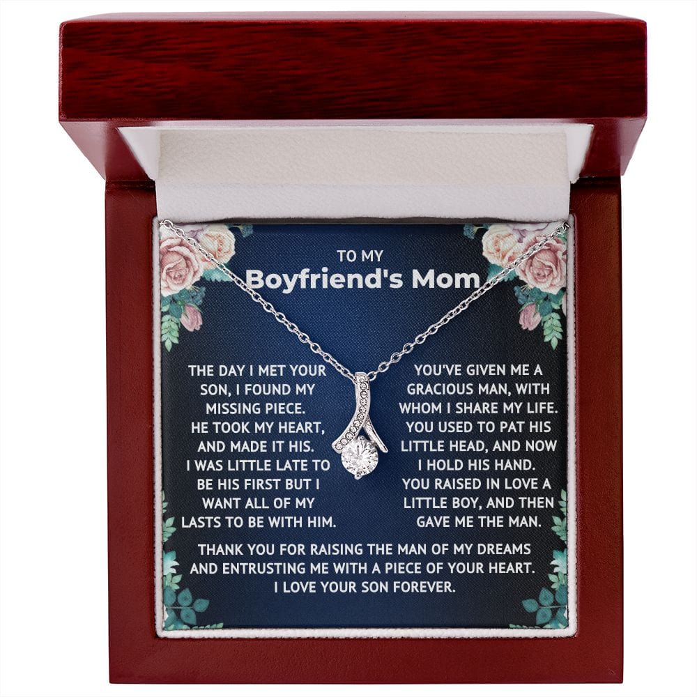 Boyfriend's Mom Gift Necklace