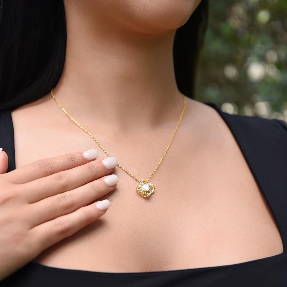 To My Loving Mom - I Love You Mom..... I Do - Necklace Gift