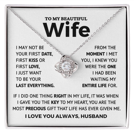 To my beautiful wife - Entire Life - Valentine's Day Gift