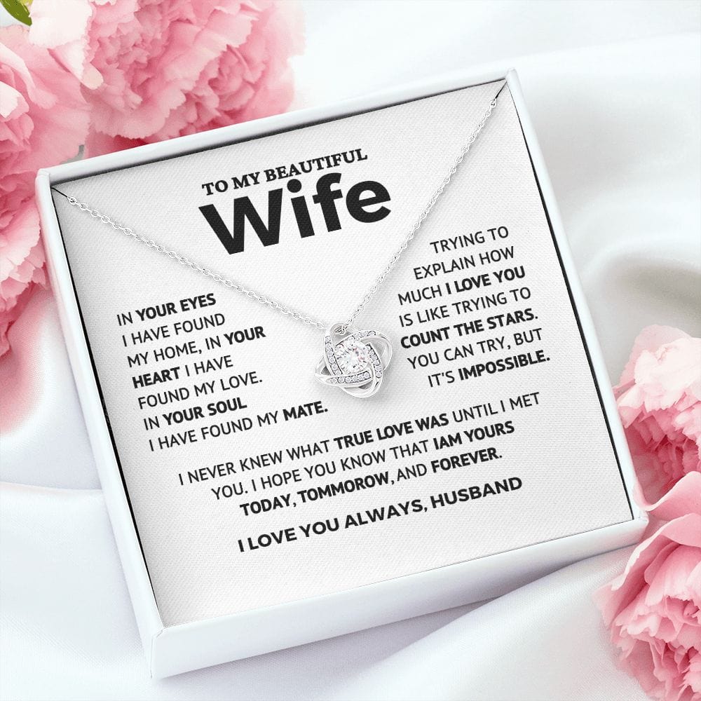 To My Beautiful Wife - Count the stars - Valentine's Day Gift