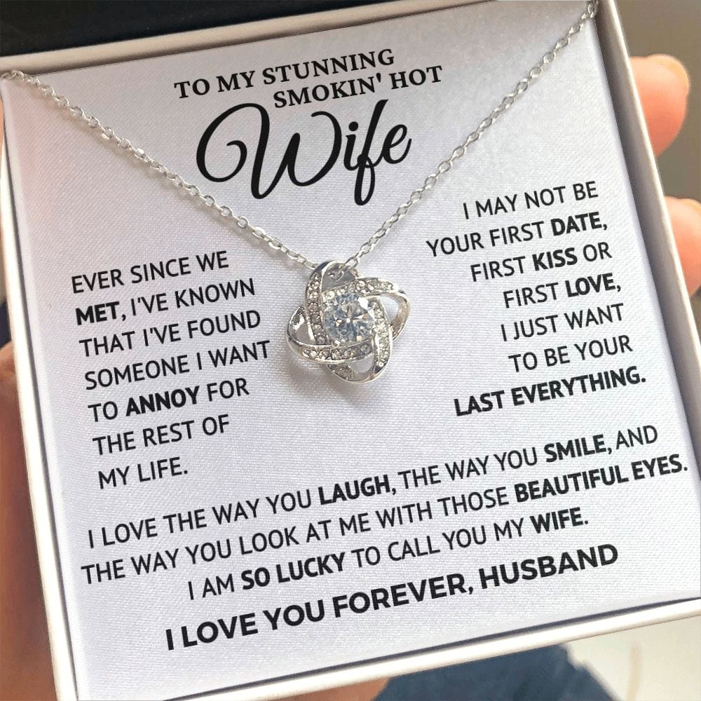 To my Wife - Beautiful Eyes - Valentine's Day Gift