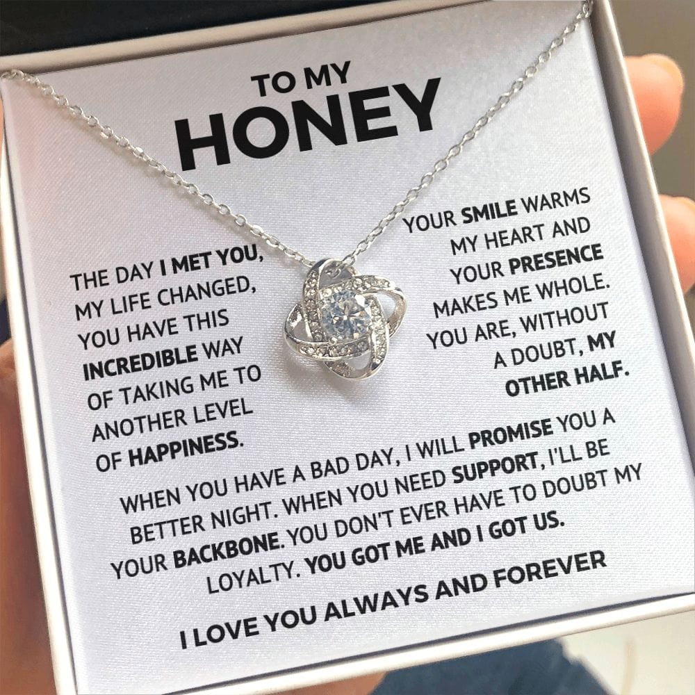 To My Honey - You Got Me and I Got Us - Valentine's Day Gift