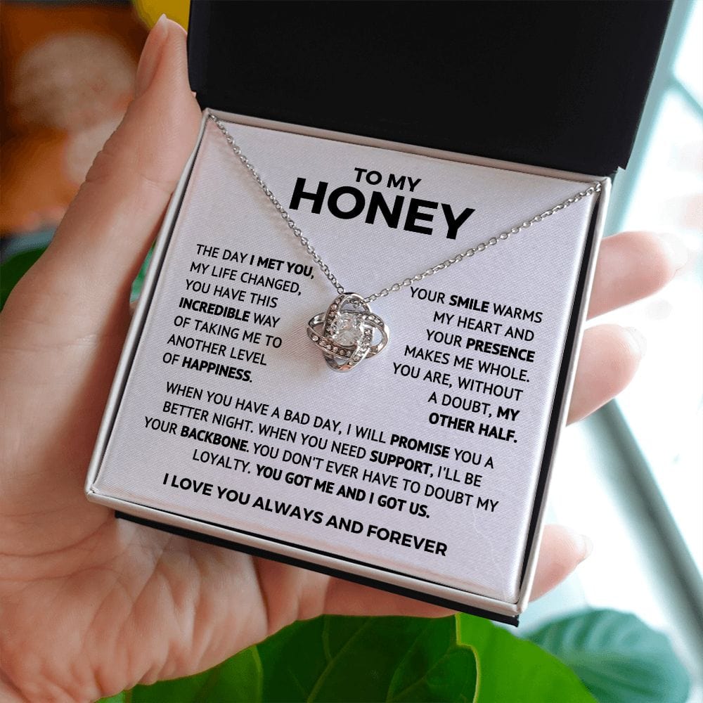 To My Honey - You Got Me and I Got Us - Valentine's Day Gift