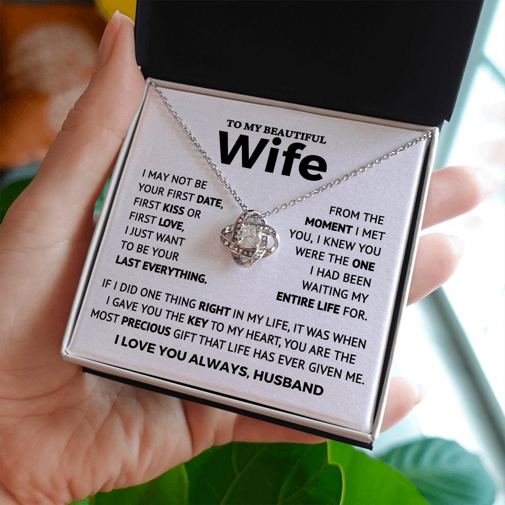 To my beautiful wife - Entire Life - Valentine's Day Gift