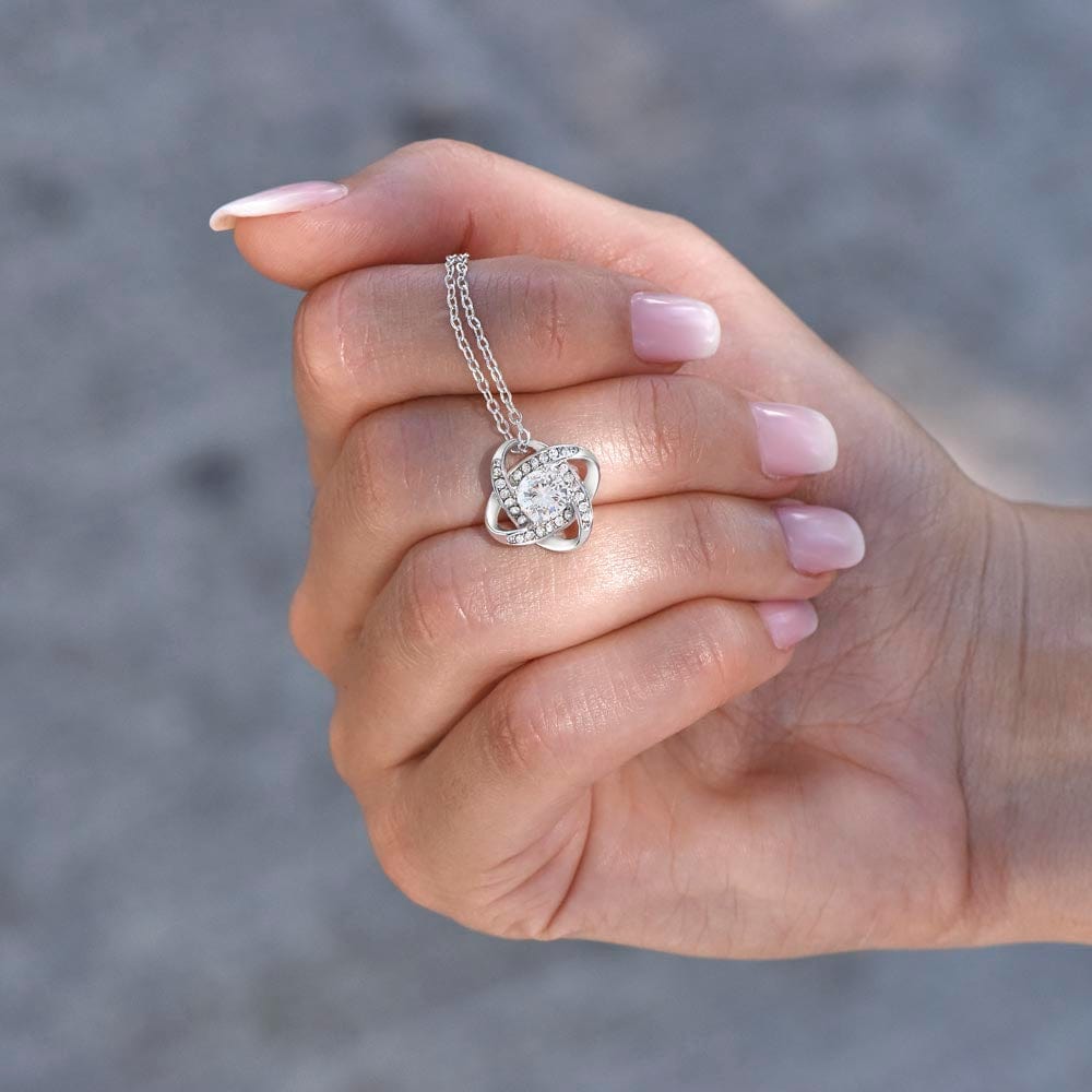 To My Beautiful Mom - A strong woman raised me - Necklace Gift