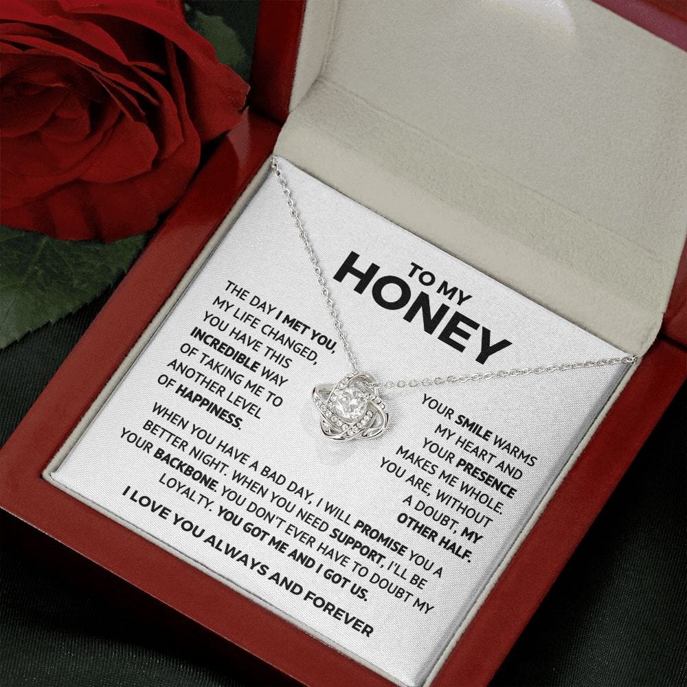To My Honey - You Got Me and I Got Us - Valentine's Day Gift