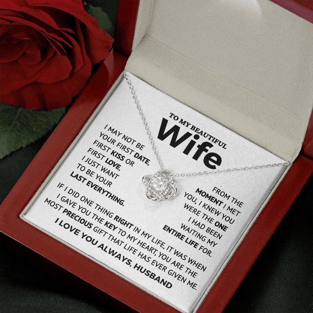 To my beautiful wife - Entire Life - Valentine's Day Gift