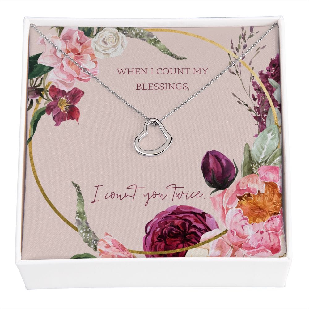 Boyfriend To Girlfriend Delicate Heart Necklace