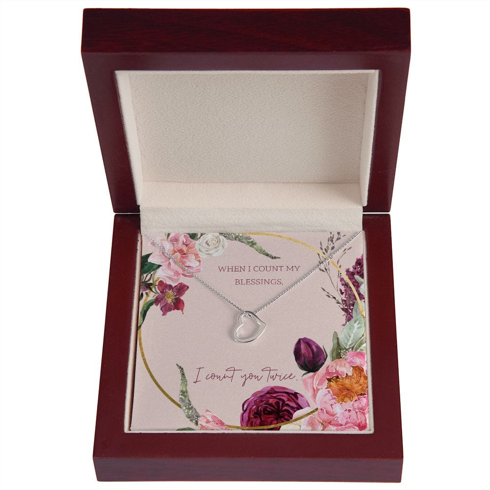 Boyfriend To Girlfriend Delicate Heart Necklace